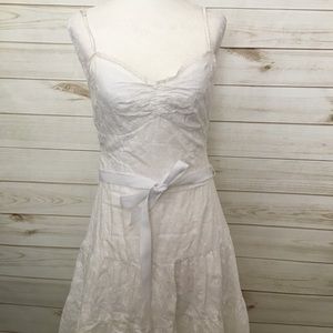 White spring dress